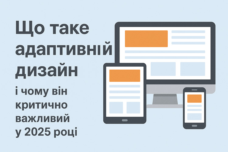 Що таке адаптивний дизайн - InBiz