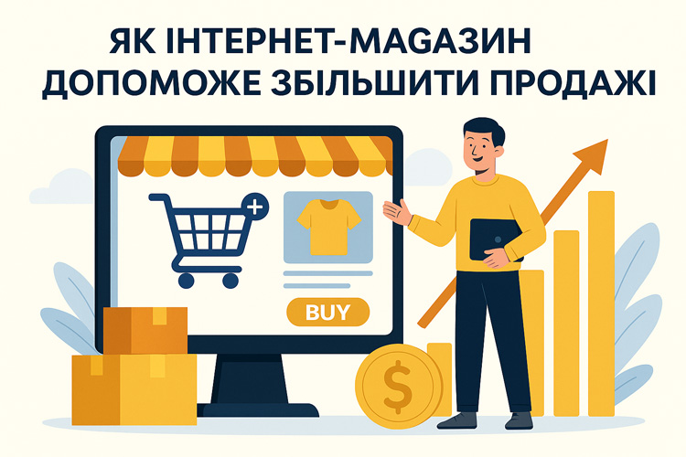 Як інтернет-магазин допоможе збільшити продажі - InBiz